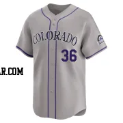 Zachary Agnos Youth Colorado Rockies Gray Limited Road Jersey