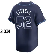 Zack Littell Men's Tampa Bay Rays Navy Limited Away Jersey