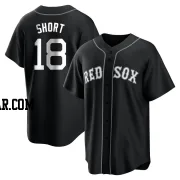 Zack Short Men's Boston Red Sox Black/White Replica Jersey