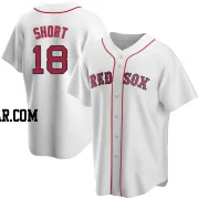 Zack Short Men's Boston Red Sox White Replica Home Jersey