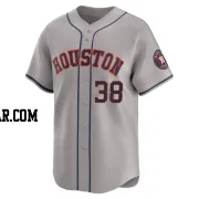 Zack Short Men's Houston Astros Gray Limited Away Jersey