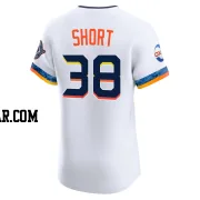 Zack Short Men's Houston Astros White Elite 2025 City Connect Jersey