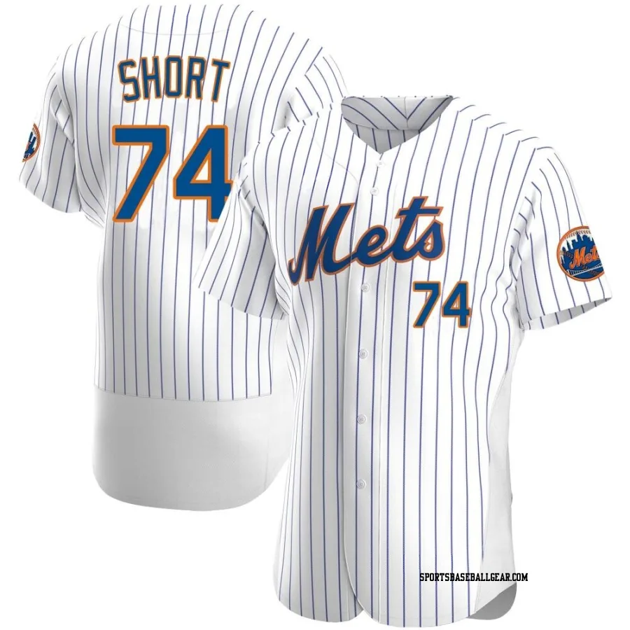 Zack Short Men's New York Mets White Authentic Home Jersey