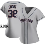 Zack Short Women's Houston Astros Gray Replica Road 2020 Jersey