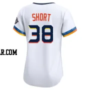 Zack Short Women's Houston Astros White Limited 2025 City Connect Jersey
