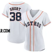 Zack Short Women's Houston Astros White Replica 2022 World Series Champions Home Jersey