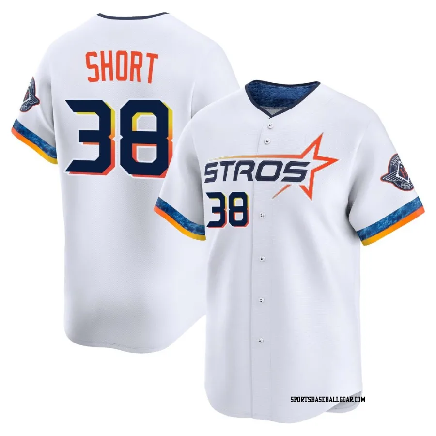 Zack Short Youth Houston Astros White Limited 2025 City Connect Jersey