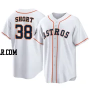 Zack Short Youth Houston Astros White Replica 2022 World Series Home Jersey