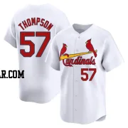 Zack Thompson Men's St. Louis Cardinals White Limited Home Jersey