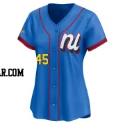 Zack Wheeler Women's Philadelphia Phillies Blue Limited National League 2025 All-Star Edition Jersey
