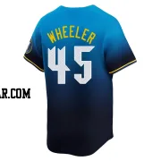 Zack Wheeler Youth Philadelphia Phillies Blue Limited 2024 City Connect Jersey