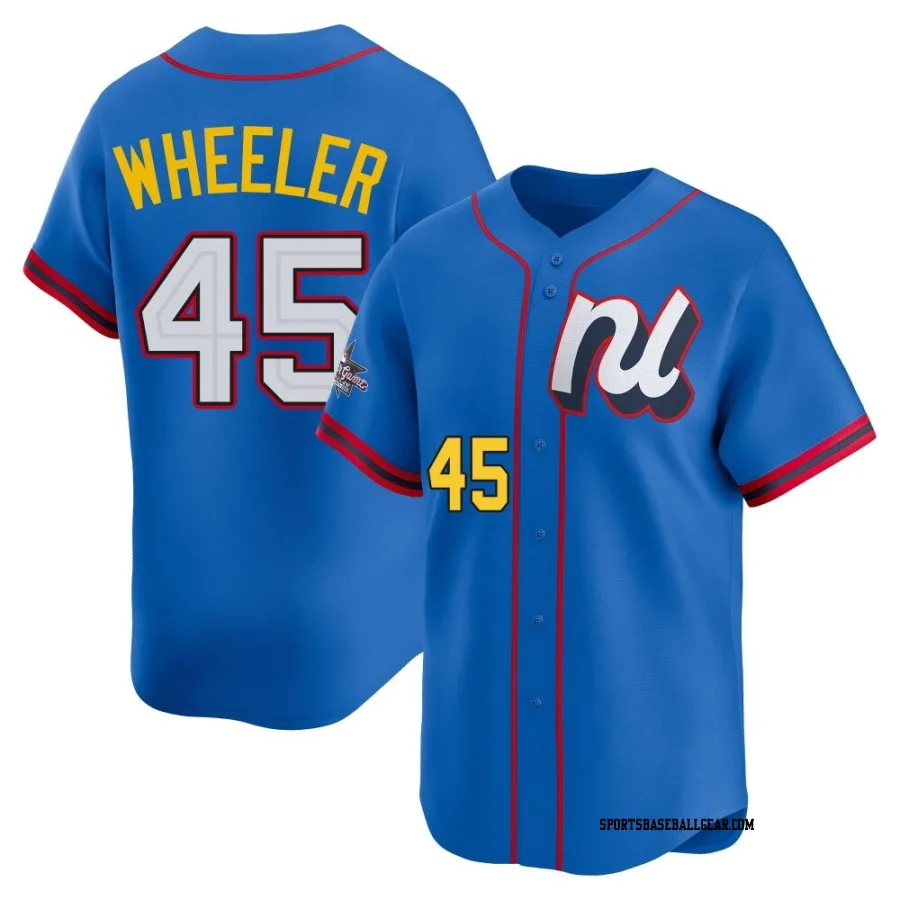 Zack Wheeler Youth Philadelphia Phillies Blue Limited National League 2025 All-Star Edition Jersey